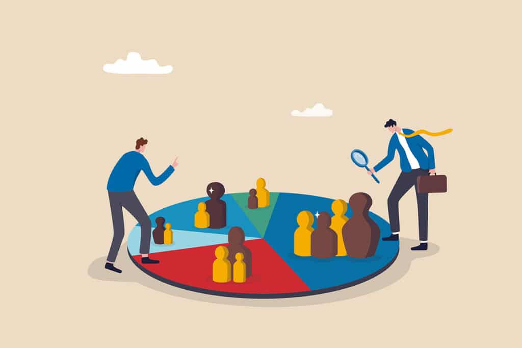 What types of target groups are there