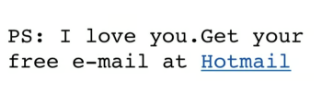 Hotmail Growth Hack