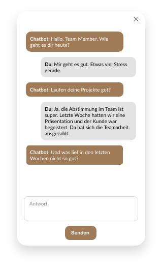 Chatumfragen für HR Verantwortliche