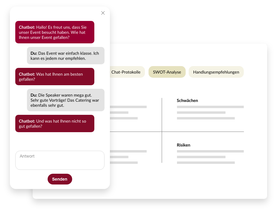 Next-Level AI-Analysen mit Chat-Umfragen