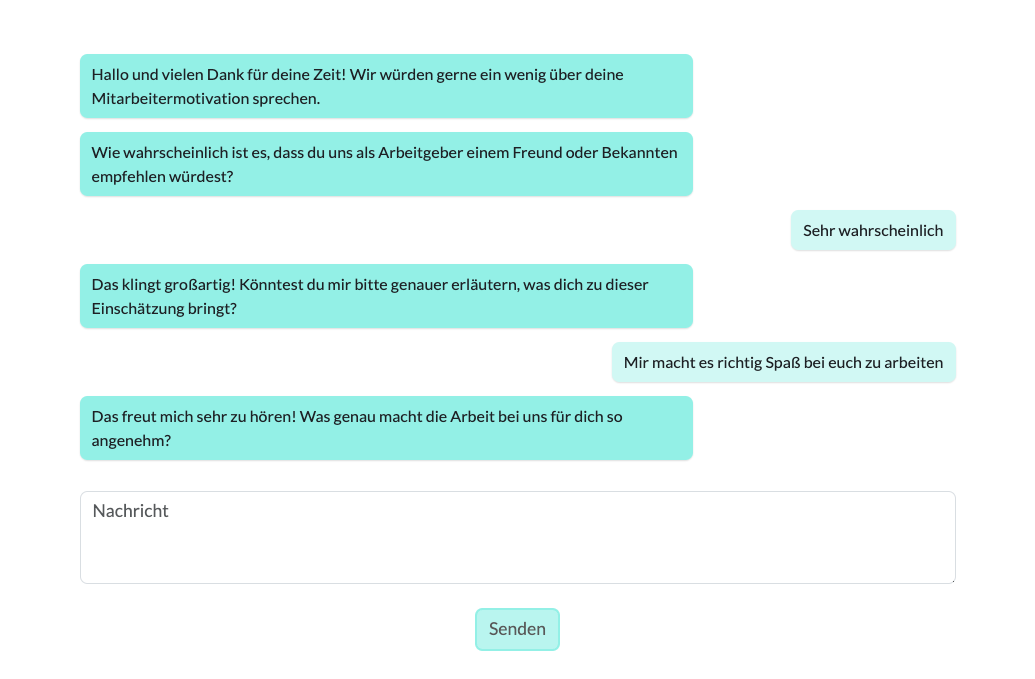 chatumfragen mit easyfeedback