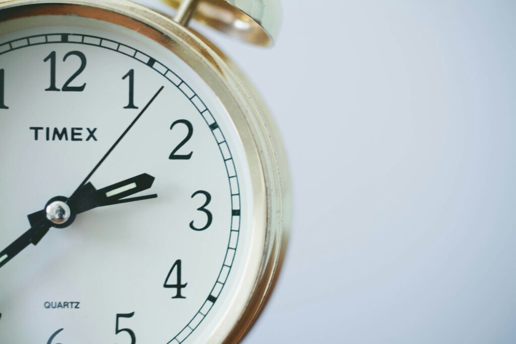 Time required
