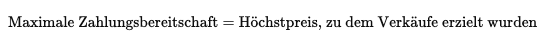 Methode Analyse des Kaufverhaltens