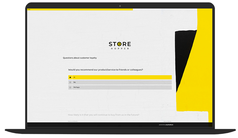Survey template customer analysis