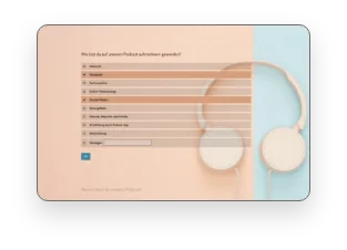 Kundenumfragen