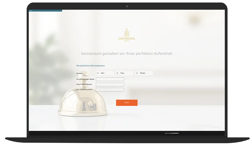 Fragebogen Vorlage Buchungsformular