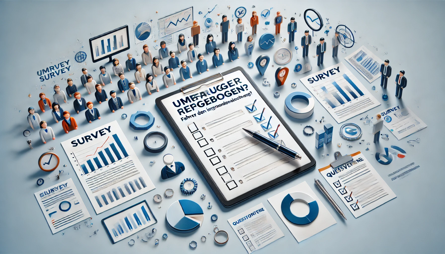 Umfrage und Fragebogen