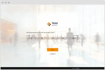 Teambuilding Umfrage Vorlage
