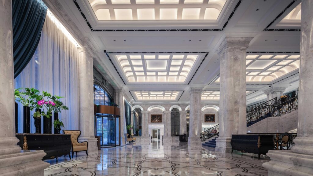 Hotel lobby