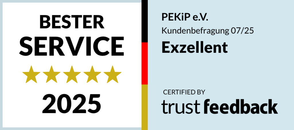 Gütesiegel Pekip bester Service
