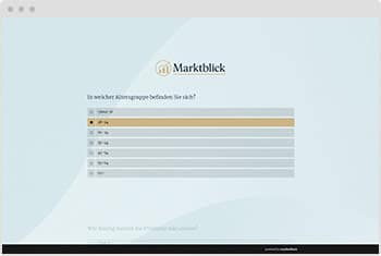 Umfrage Vorlage Marktanalyse