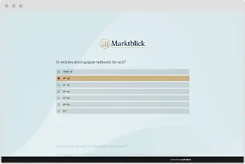 Umfrage Vorlage Marktanalyse