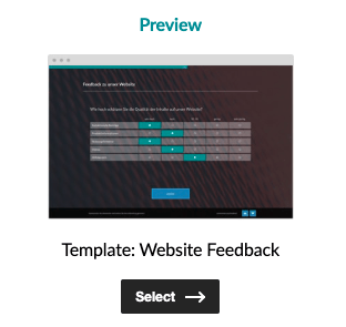 Website Feedback Template