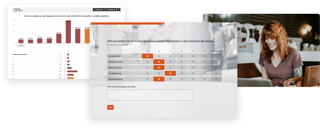 Kundenumfrage mit easyfeedback