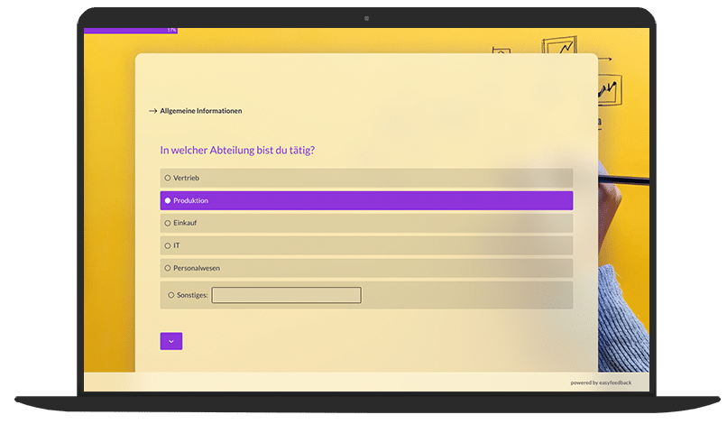 Prozessanalyse Umfrage Vorlage