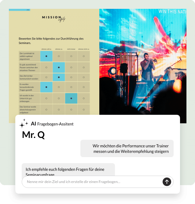 Mit easyfeedback Seminarbefragungen durchführen