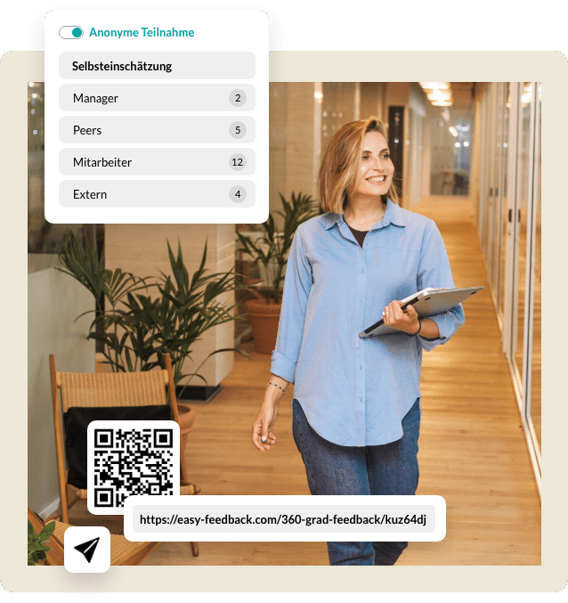 Mitarbeiter anonym mit 360 Grad Feedback befragen