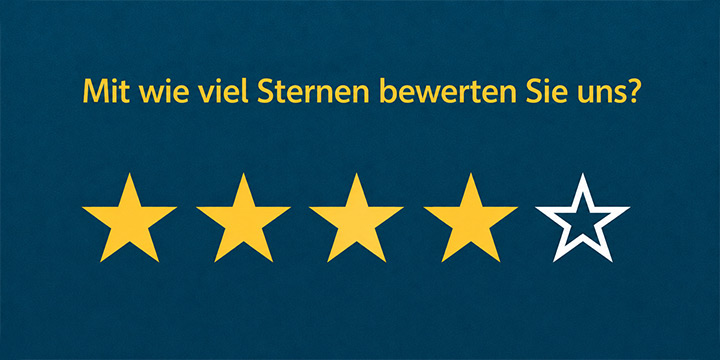 Bewerten mithilfe Piktogrammen