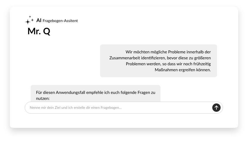 Mr. Q Fragebogen-Assistent