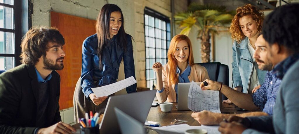 Gestaltung des Arbeitsumfelds