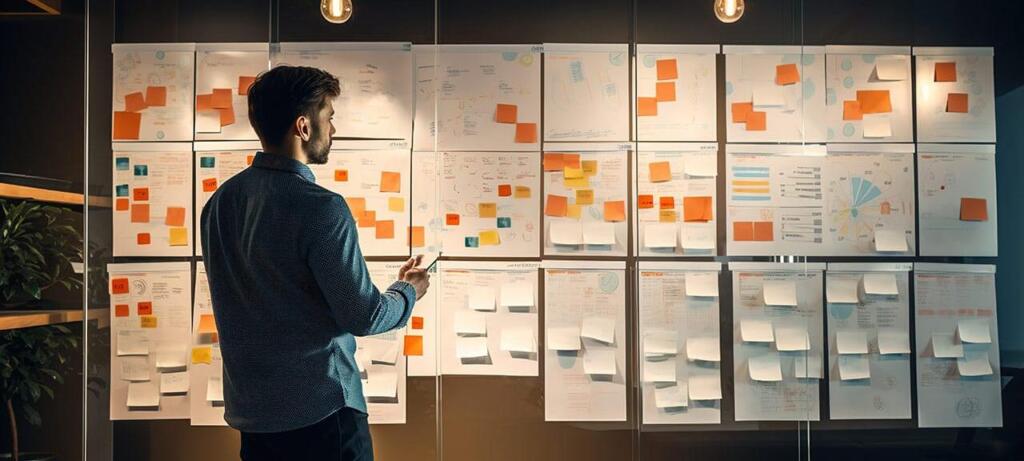 Visuelle Darstellung dieser Employee Journey Map